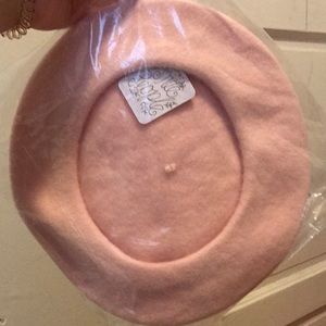 Free People Pink Beret